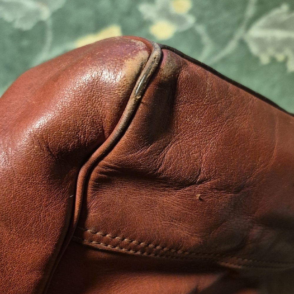 Coach Rich Brown Leather Shoulder Bag - Picture 12 of 15